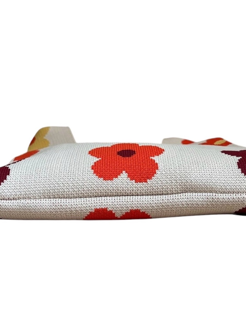 Free People Lucca Make It Mini Floral Knit Clutch NWT Retro Boho Removable Strap - Picture 14 of 15